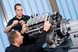 Motorentwicklung bei Audi