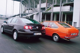 Fahrbericht VW Passat (1973 und 2005)