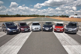 Citroën C4 Picasso Skoda Fabia Citroën C-Crosser Jaguar XF Skoda Superb Audi A3 Sportback