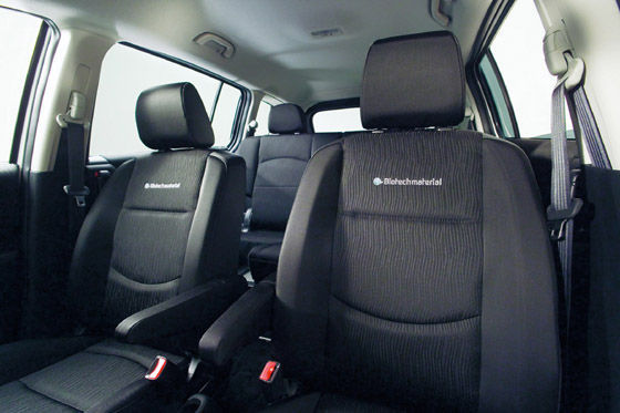 Mazda-Sitz aus Biokunststoff