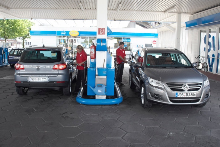 VW Tiguan, Diesel und Benziner