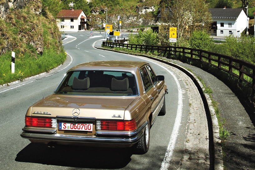 Burgenstraße Mercedes-Benz 450 SEL 6.9
