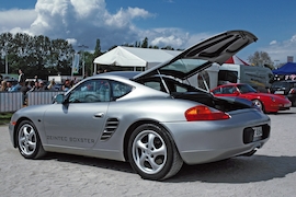 Porsche mit GFK-Dach