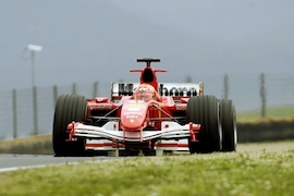 Schumi testet neues F1-Modell