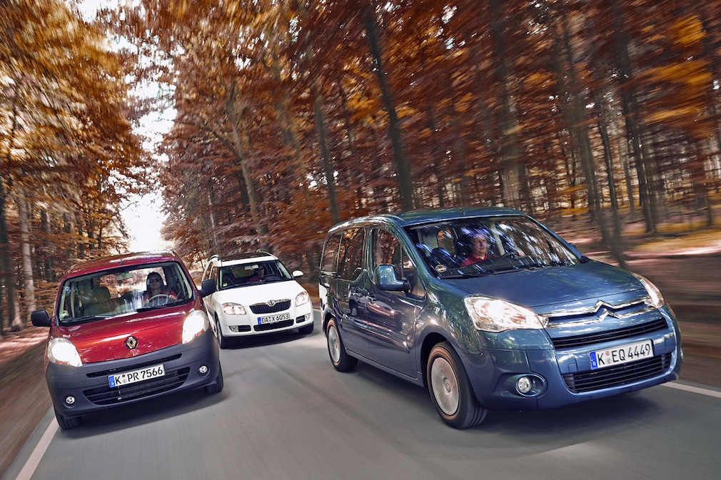 Citroën Berlingo Renault Kangoo Skoda Roomster