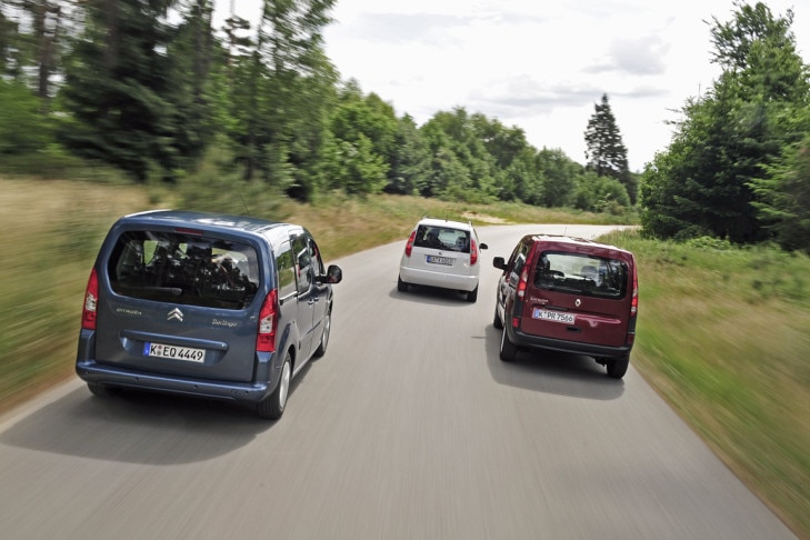 Citroën Berlingo Renault Kangoo Skoda Roomster