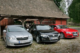 Audi A4 Skoda Superb VW Passat