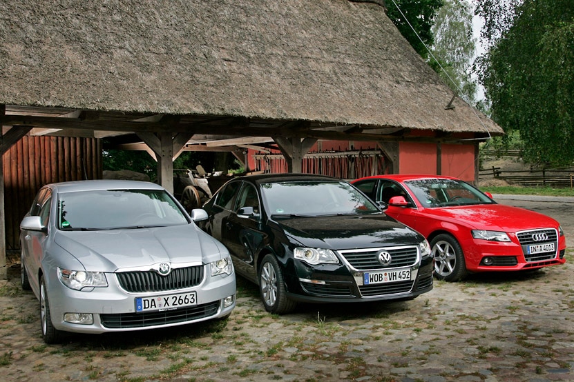 Audi A4 Skoda Superb VW Passat