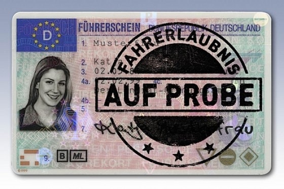 Führerschein auf Probe