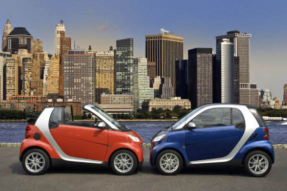 Smart fortwo Coupé und Cabrio