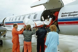 Krankentransport Flugzeug