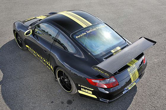 Fünf getunte Porsche