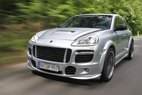 Fünf getunte Porsche