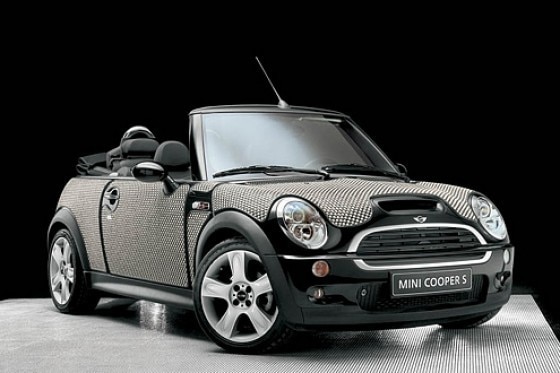 "Mini wears Bisazza"