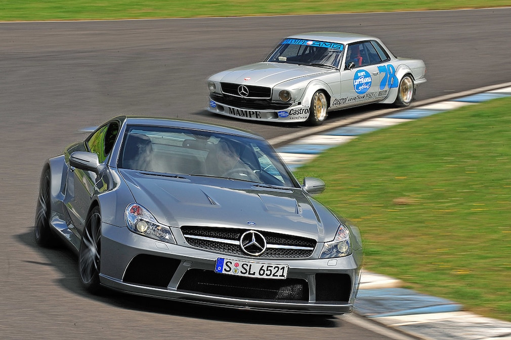Mercedes-Benz AMG 450 SLC Mampe - Mercedes-Benz SL 65 AMG Black Series