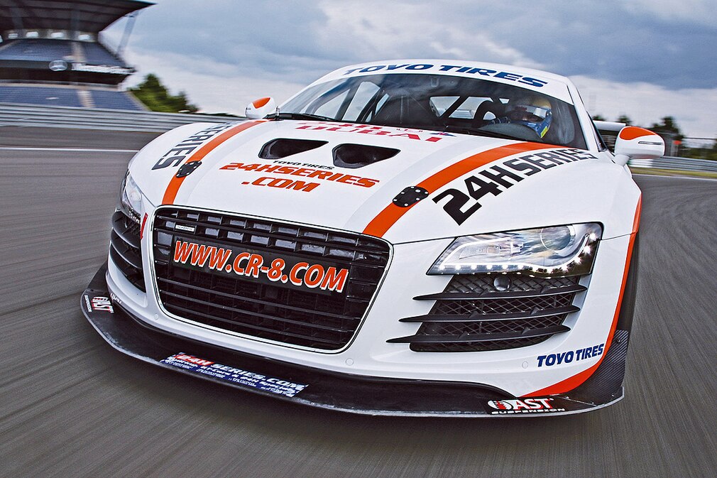 Tracktest Audi CR-8