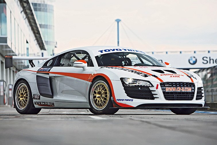 Tracktest Audi CR-8