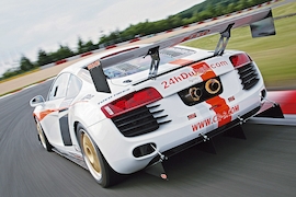 Tracktest Audi CR-8