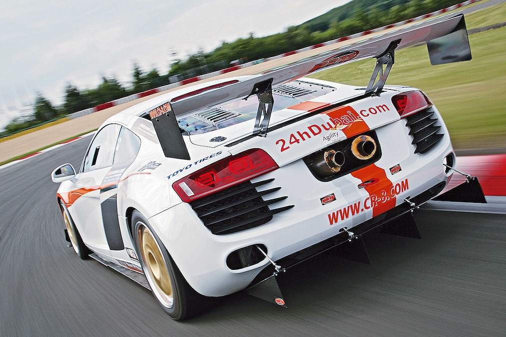 Tracktest Audi CR-8