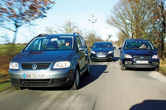 FR-V gegen Touran und C-Max