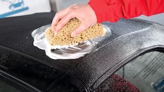 Cabrioverdeck reinigen