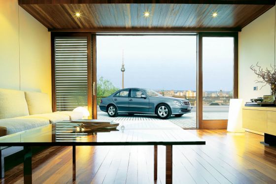 Carloft: Wohnkonzept mit Zimmer fürs Auto