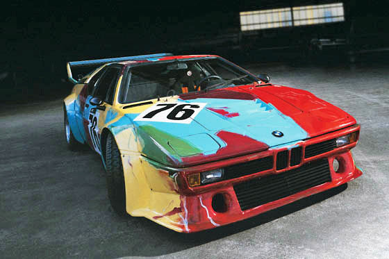 ミニチャンプス 1/18 BMW M1 Art Car Andy Warhol 参考価格】ミニチャンプス 1/18 BMW M1 Art Car Andy Warhol Museum