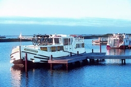 Romantische Hausboot-Tour durch Frankeich