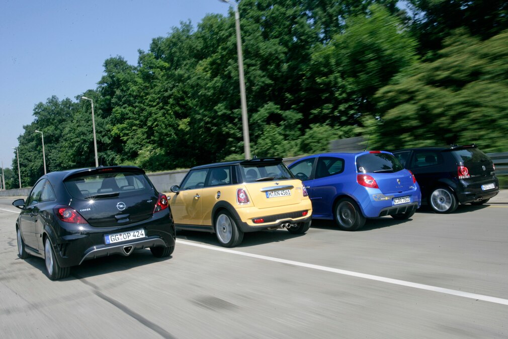 Renault Clio Sport R27 Mini Cooper  S Opel Corsa OPC VW Polo GTI Cup Edition