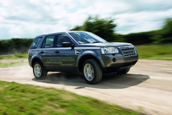 Land Rover zeigt in London einen Freelander mit Diesel-Hybridmotor.