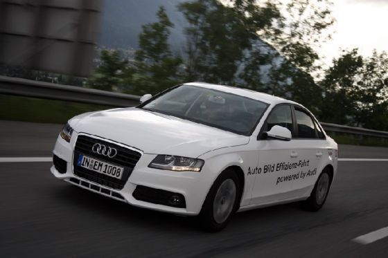Audi-Effizienz-Fahrt