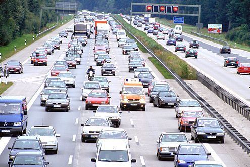 Autobahn Stau