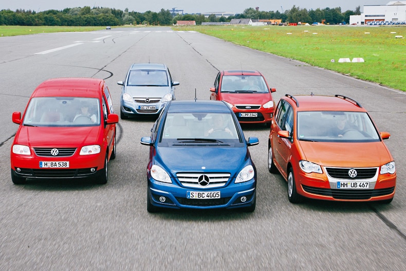 Test Vans mit Gasantrieb