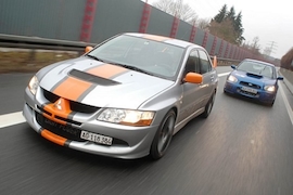 K&M Impreza gegen Digit Power Lancer