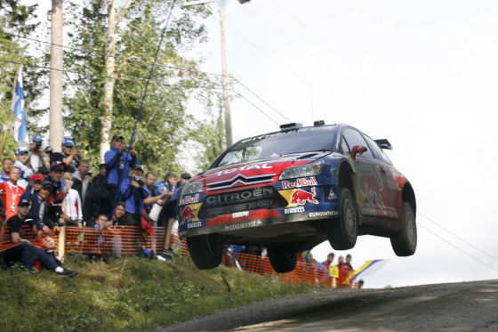 WRC Rallye WM, Finland 2008, Sébastien Loeb, Citroën C4