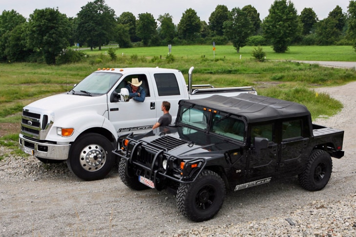 Ford F-650 Hummer H1