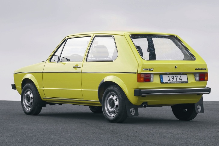 Golf I gelb 1974