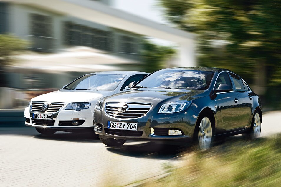 Opel Insignia, VW Passat