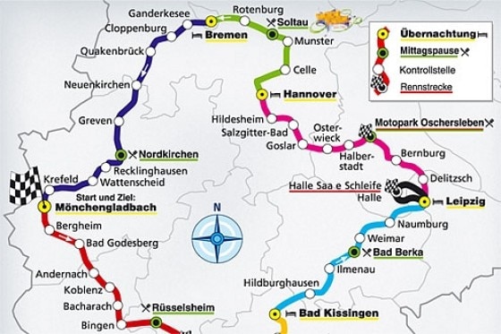 2000 km durch Deutschland