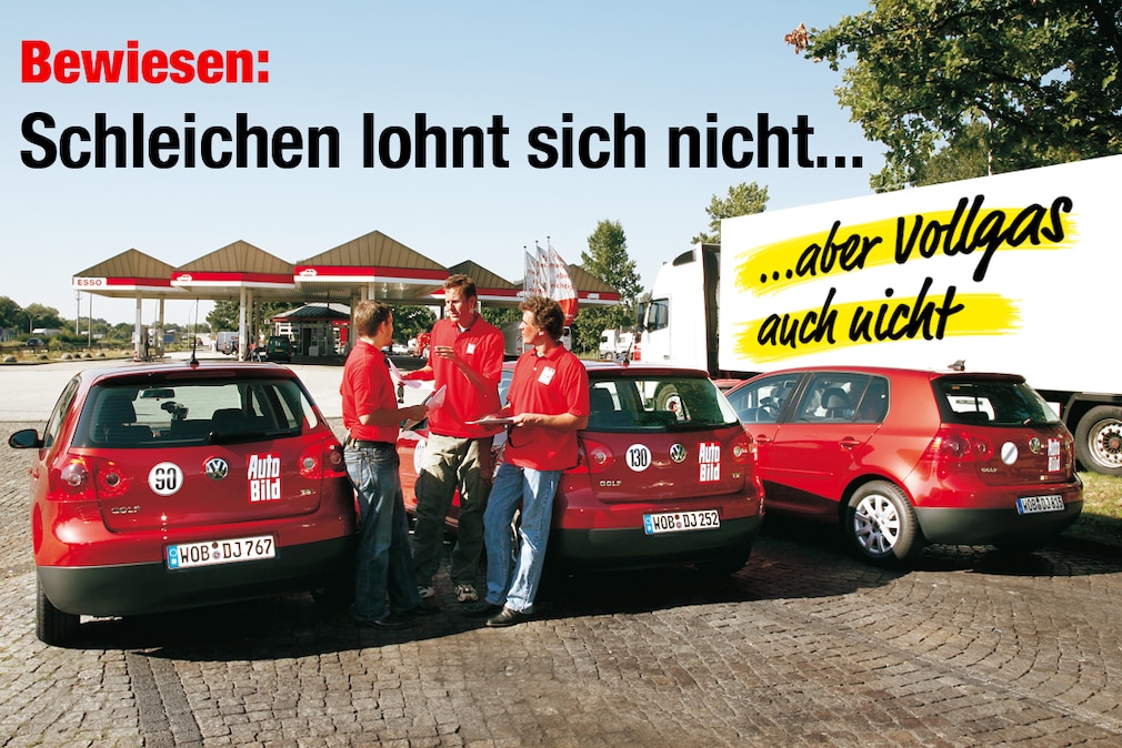 Spritspar-Fahrt