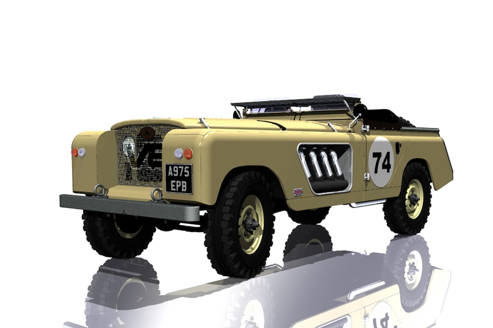 Land Rover Projekt Longnose