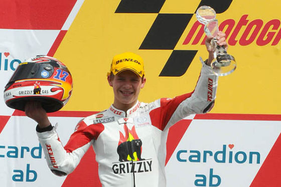 Motorrad-WM 2008, Brünn, 17. 8. 2008, Erster Sieg für Stefan Bradl