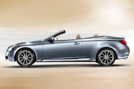 "Inspiriert vom Wind": Infiniti zeigt im November das Cabriolet G37 Convertible.