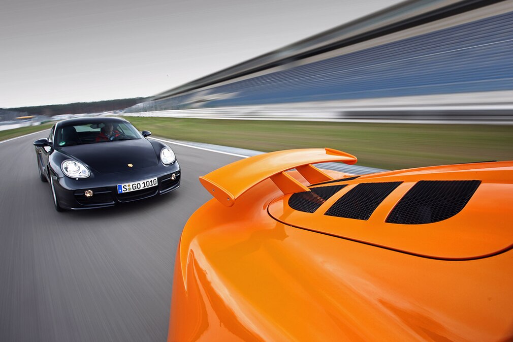 Porsche Cayman S Lotus Exige S Performance