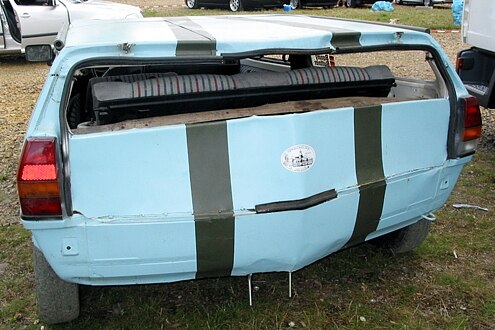 Bitte Kopf einziehen – bequem ist etwas anderes. Dafür kann man unter jeder Schranke durchfahren.