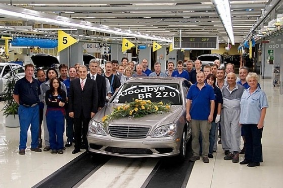 Produktionsende Mercedes-Benz S-Klasse