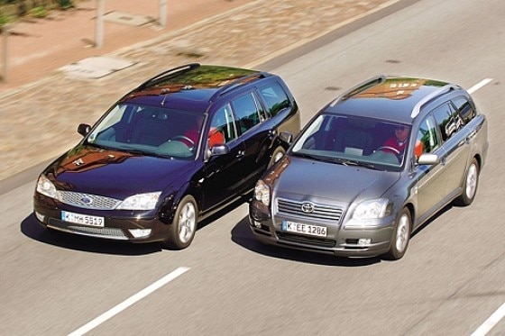 Avensis Combi gegen Mondeo Turnier