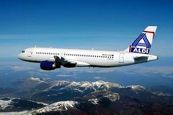 Flugtickets vom Supermarkt