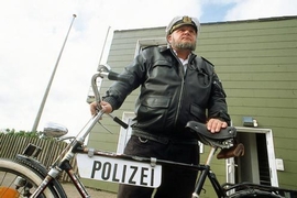 Polizist auf Helgoland
