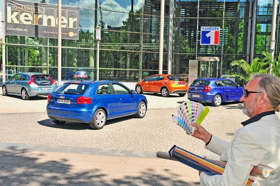 Volvo C30 Audi A3 Honda Civic 1er BMW 118d